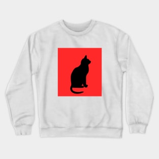 kitty cat Crewneck Sweatshirt